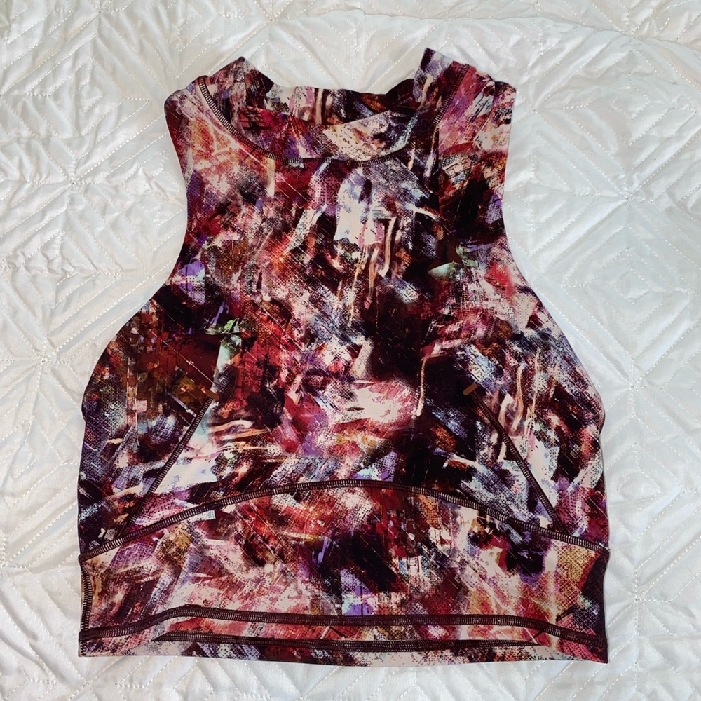 cropped lululemon racerback tanktop